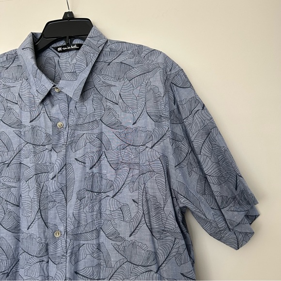 Travis Mathew Mens Collar Button Down Shirt - Picture 2 of 9